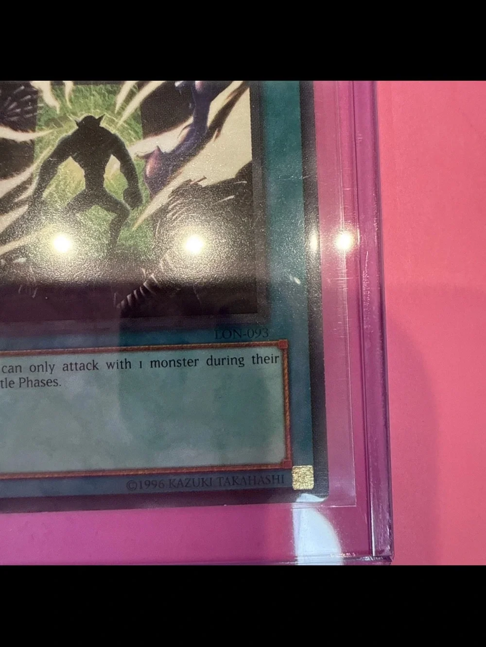THE DARK DOOR **1st Edition** LON-093 Labyrinth of Nightmare - YuGiOh